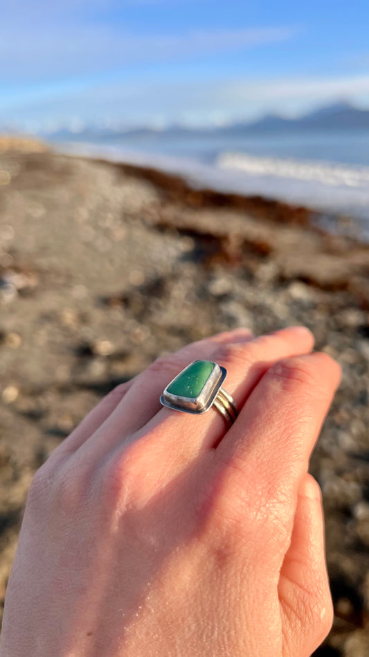 Evergreen Statement Ring